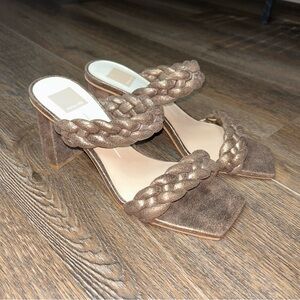 Dolce Vita Metallic Bronze Paily Heels